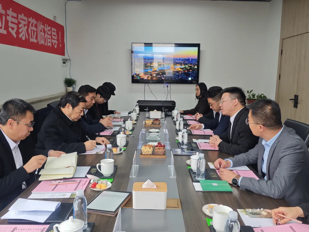 秦商总会党委书记、执行会长刘阿津一行莅临恒健环保集团参观交流